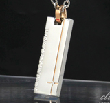 ペアアクセサリー、ペアネックレス、ペアペンダント【銀の店】