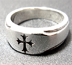 シルバーアクセサリー クロスモチーフ